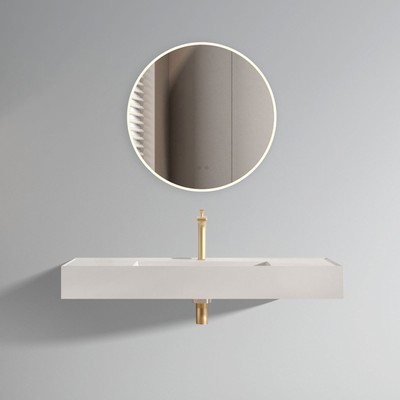 Glossy White Basin: BB0648Y101