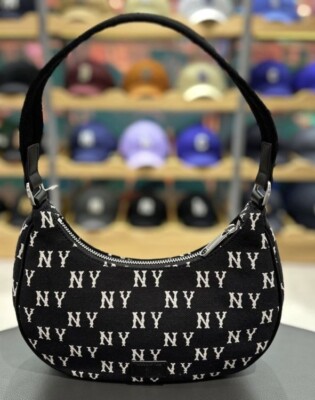 00s New York Yankees ワンショルダーバッグ ネイビー/グレー エムエルビー（MLB）（メンズ、レディース、キッズ）ゴルフ MLBミニ