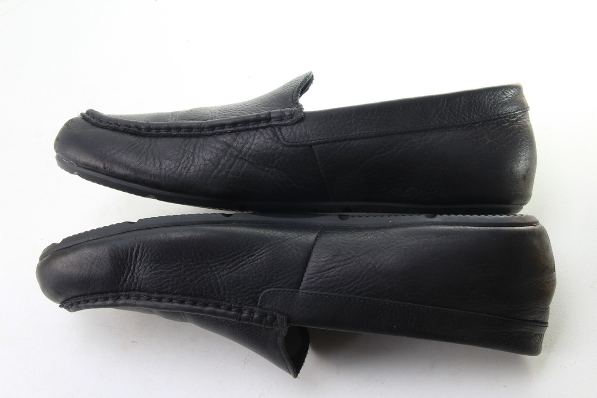 Vionic Tompkin Leather Loafer Slipper Shoe Mens Black US  display picture 1