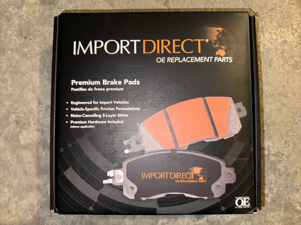 Import Direct Low Metallic Rear Brake Pads - 213-1779 Fits Audi and Volkswagen - Image 3 of 3