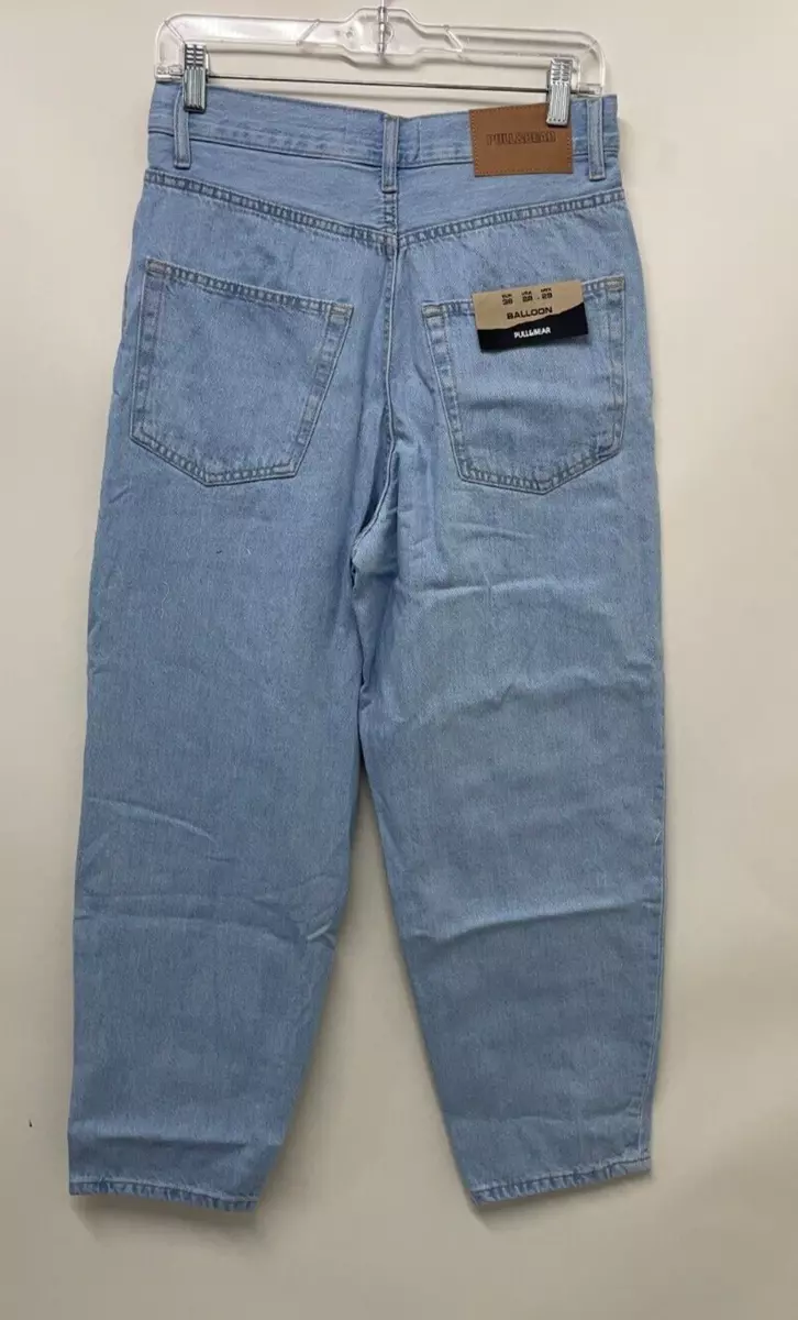 Pull On Denim Jeans Blue