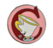 Beauty and the Beast Chip "C" Alphabet Collection Individual Disney Trading Pin