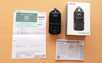Tascam Portacapture X6 Hochauflösender Handheld-Mehrspurrecorder