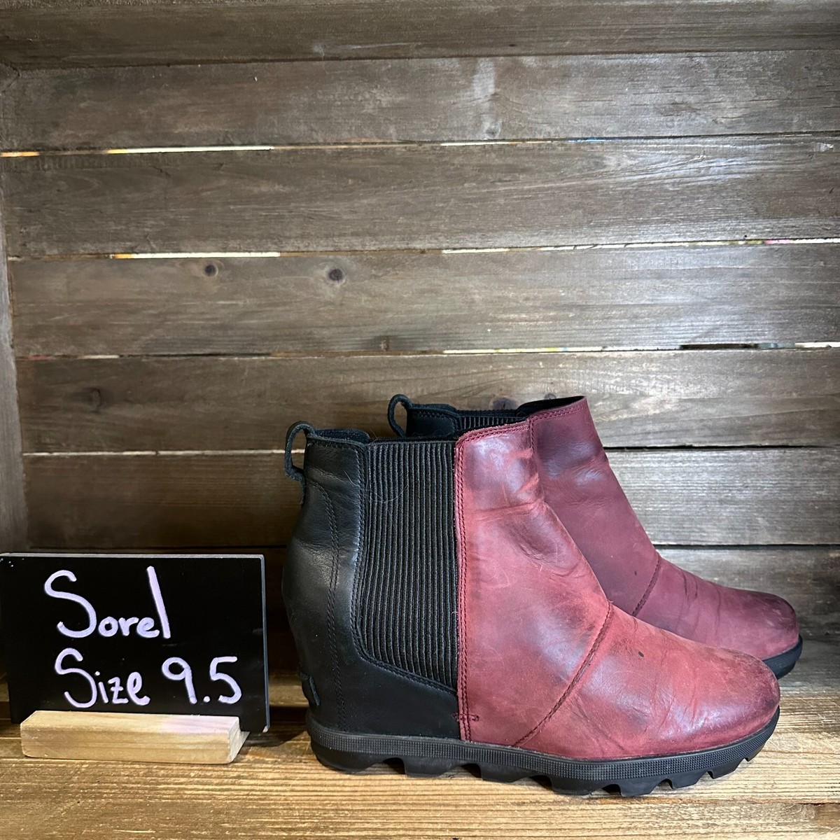 HOT Sorel Joan Of Arctic Wedge Sorel Red Wedge Boots Womens