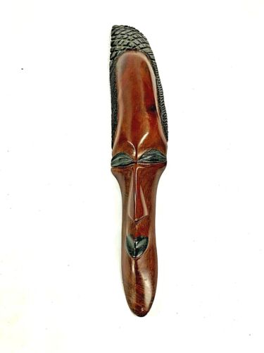 Holzmaske Afrikanisch - 58cm - Wandrelief - Wand Deko Wandschmuck - Volkskunst