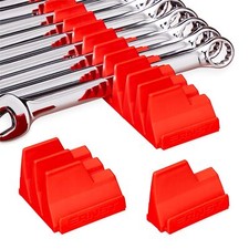 Ernst Magnetic Wrench Pro - Modular Wrench Storage For 20 Wrenches - Red 5403m