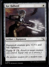 MTG Kor Halberd! Magic the Gathering!