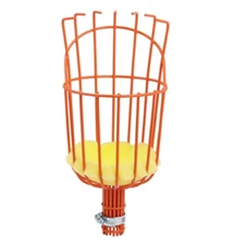 Fruit Picker Harvesting Basket Garden Supply Fresh Fruits Tree Easy Pick Metal