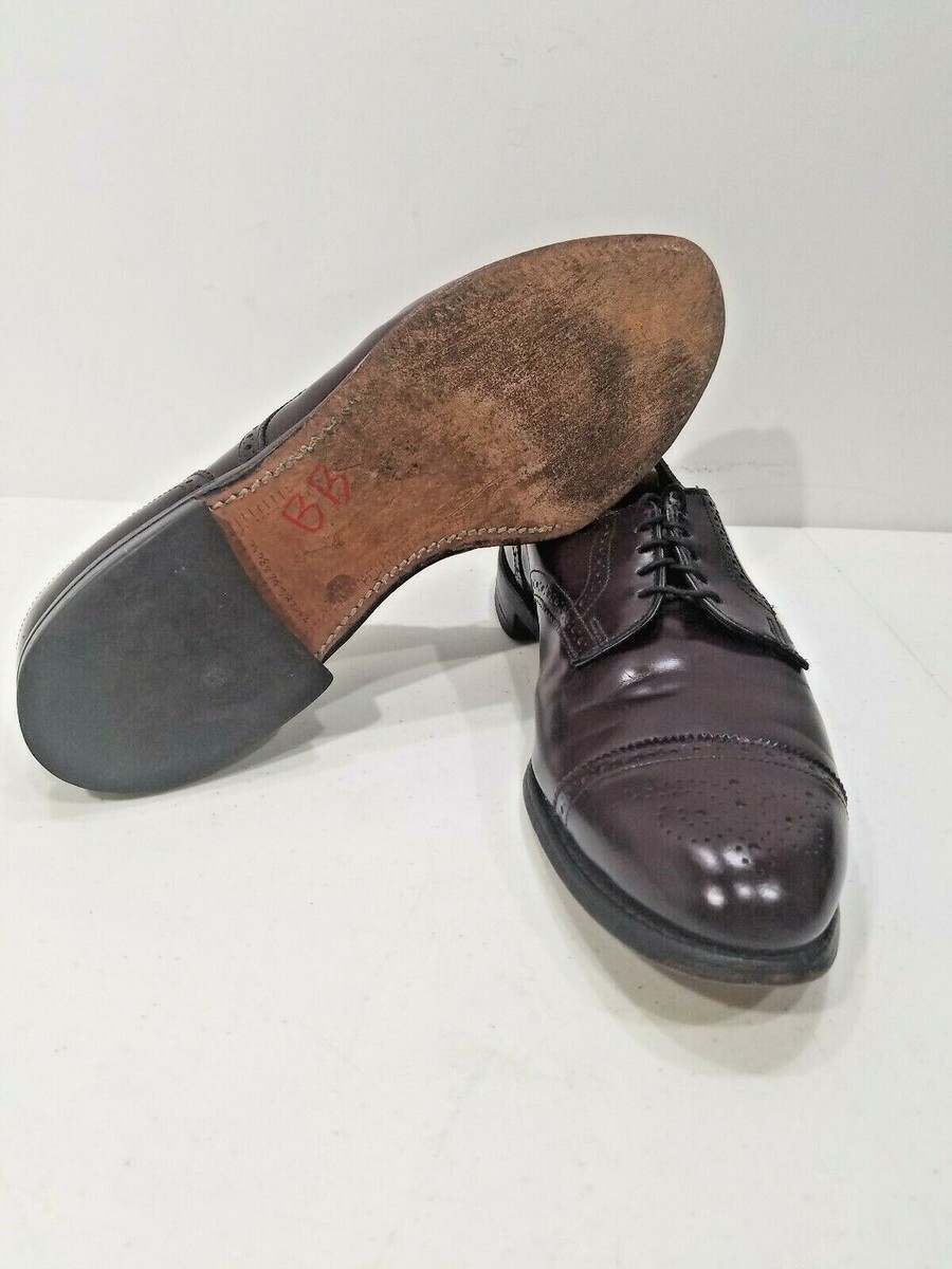 Allen Edmonds Sanford Mens Shoes Dress Derby Burgundy  display picture 2