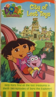 Dora the Explorer-City of Lost Toys(VHS,2003) TESTED-RARE VINTAGE