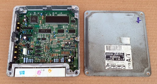 Toyota Land Cruiser Prado KZJ90L 1KZTE A/T 89661-60560 engine computer oem jdm - Picture 9 of 9