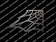 Spider Web -- 12 Lh Metal Gusset Stencil Roll Bar Rat Hot Rod Off Road Frame