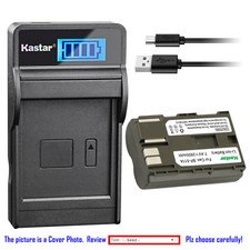 BP-511 Battery or Slim LCD Charger for Canon EOS 5D 10D 20D 20Da 300D 30D 40D