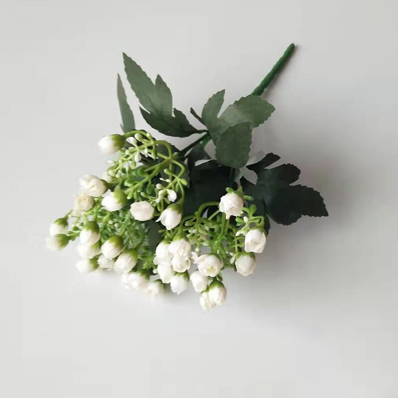 36 Heads Artificial Silk Flowers Bunch Wedding Home Grave Outdoor