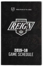 2015-16 Ontario Reign AHL Hockey Schedule !!! Riverside County Sheriff