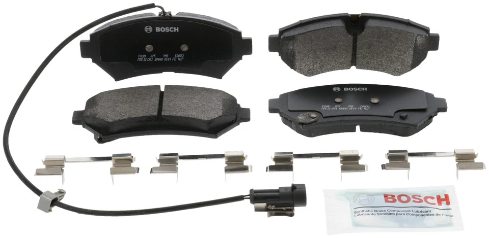 Pastillas de freno delanteras Bosch QuietCast semimetálicas para Cadillac Seville 1998-2003 Foto 2 de 4