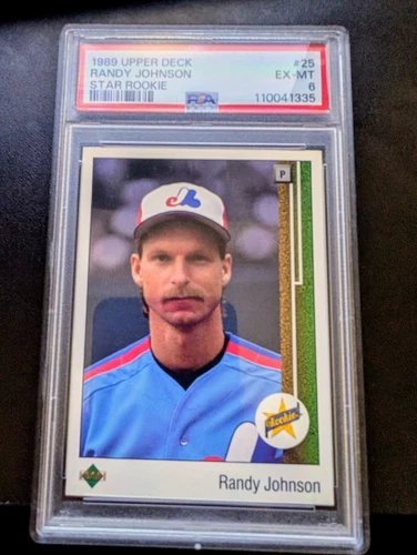 1989 Upper Deck - Randy Johnson #25 (RC) PSA Graded 6