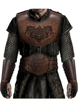 Brand New, Warrior Chest Armor w/ Viking Fenrir Brace, Warrior Set For Ren Faire