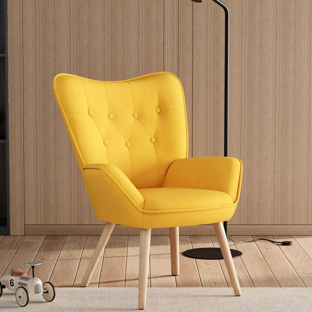 Armchair with deals high seat height