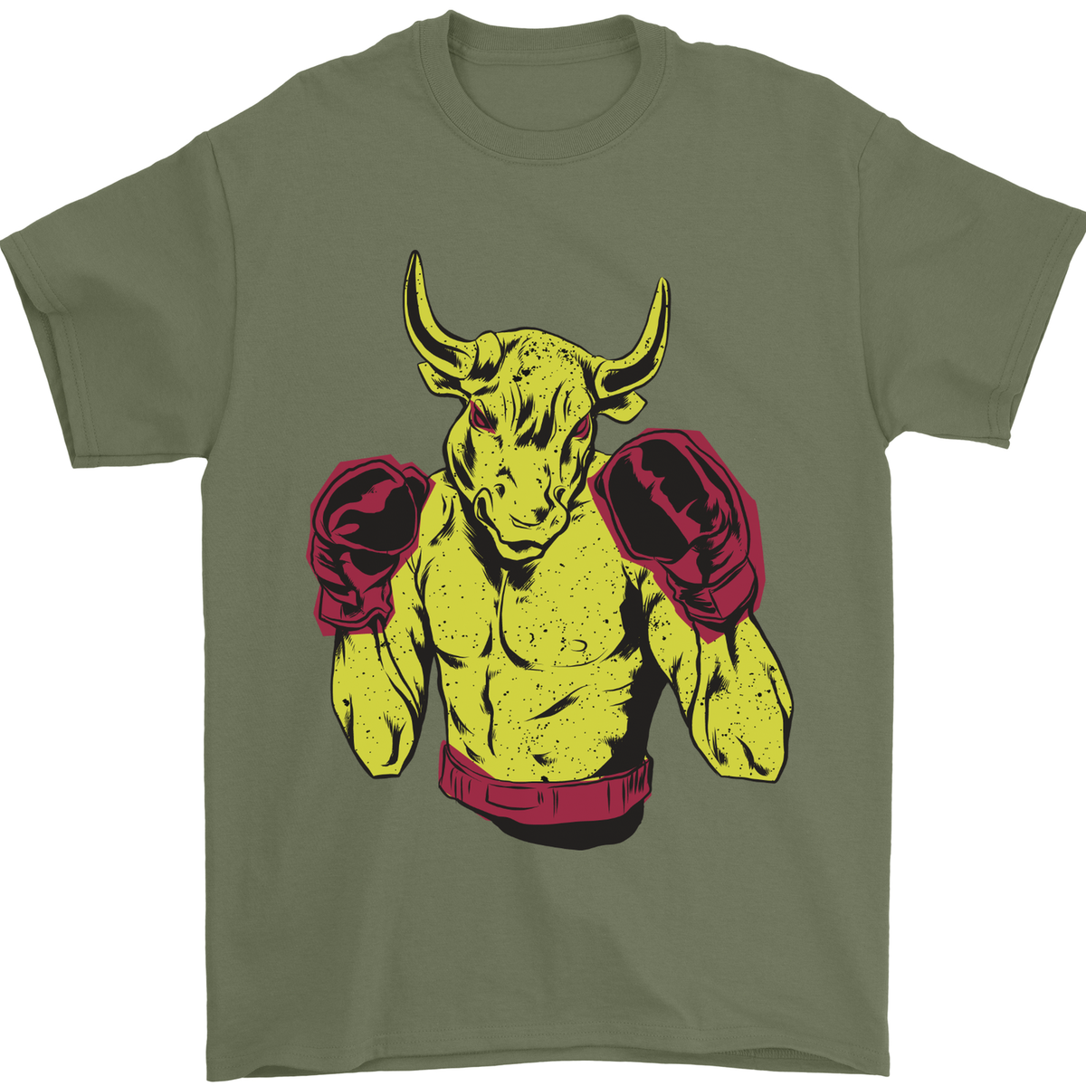 T-shirt Boxing Bull Muay Thai - MMA - Homme - 100% Coton - Gildan G5000