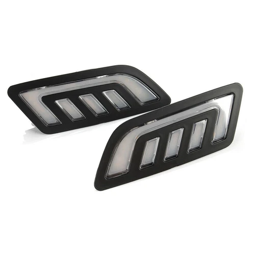 for Nissan Navara NP300 15-18 LED Daytime Running Light DRL Grille Turn Lamp - Picture 7 of 12
