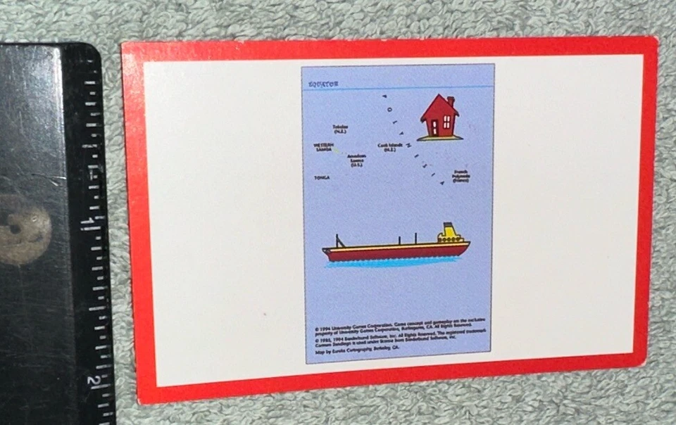 ¿Dónde en el mundo está Carmen Sandiego? Tarjetas de región de PC de repuesto Jr Det Ed Foto 4 de 4