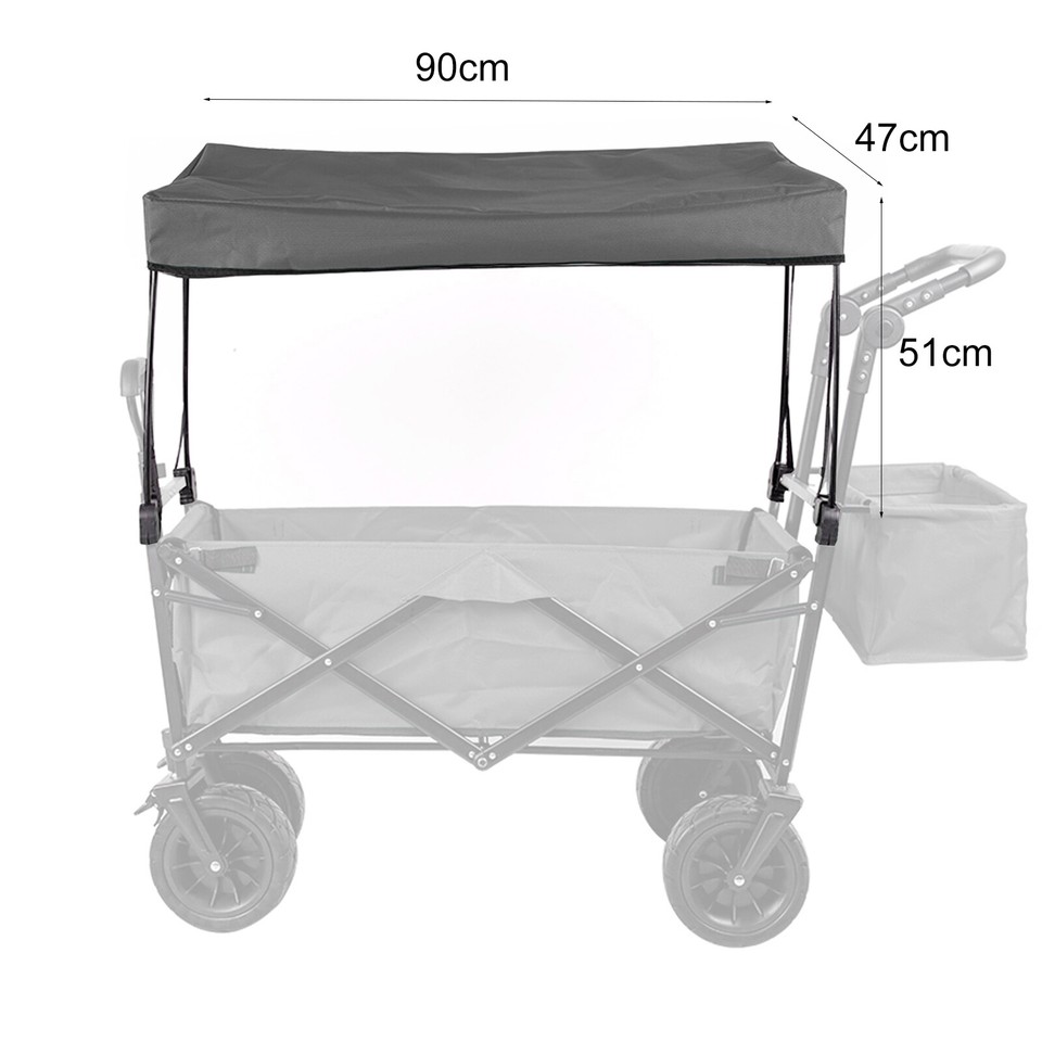 Premium Oxford Cloth Shade Cover for Garden Carts High Quality