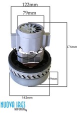 MOTORE BISTADIO ASPIRAPOLVERE PROFESSIONALE 1200W LIQUIDI BIDONI AUTOLAVAGGI 032