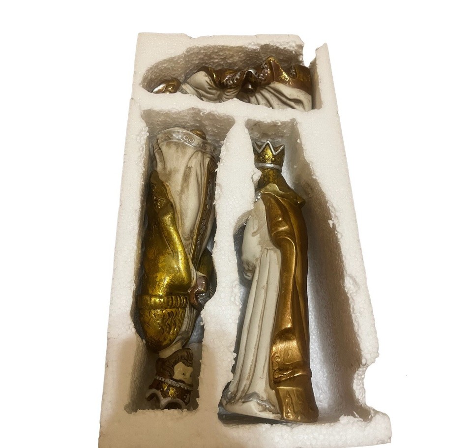 King & Country LOJ057 – Les Rois Mages – Set 3 Figurines Plomb Peint (2nd Gen)