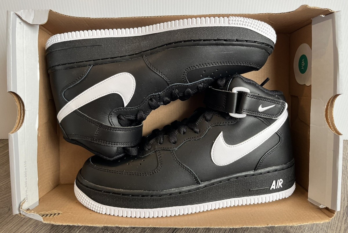 Nike Air Force 1 Mid Black White DV0806-001 Release Date