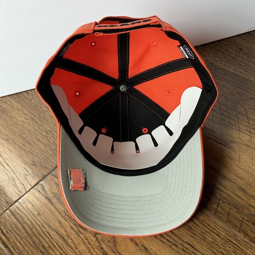 Chicago Bears ‘47 Brand MVP Adjustable Hat Strapback Cap Big C Orange NWT - Picture 6 of 8