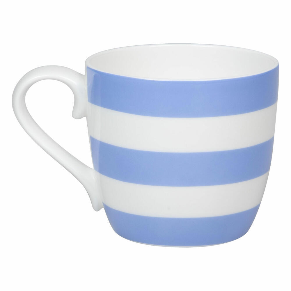 Könitz mug Stripes - Creamblue, cup, bone china, 425 ml, 11 Könitz mug Stripes - Creamblue, cup, bone china, 425 ml, 11