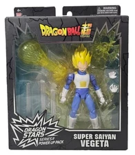 Dragon Ball Super Dragon Stars 6" Super Saiyan Vegeta Series 1 Damaged Box