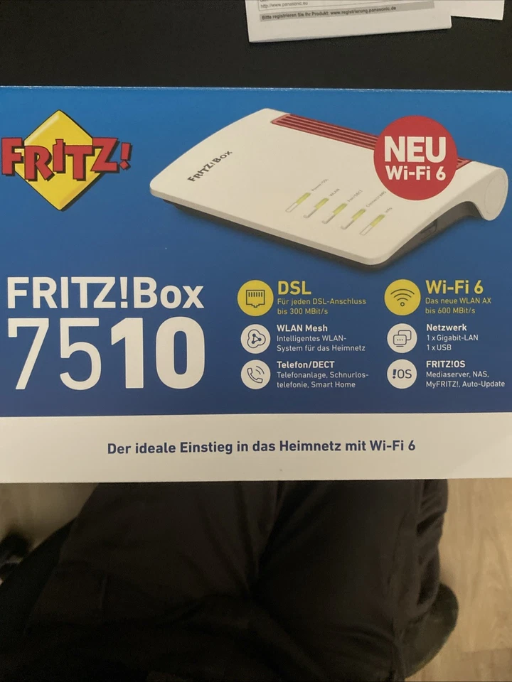 Fritz Box 7510 1&1 WLAN-Modem
