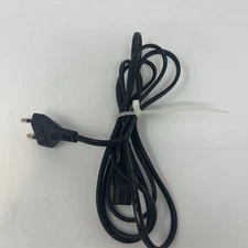 1.5m Euro 8 Mains Cable European 2 pin Plug to Fig 8 IEC C7 With US Adapter