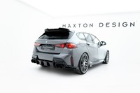 Diffusor Flaps V.2 Passend FüR Bmw 1Er M-Paket F70 Schwarz Hochglanz