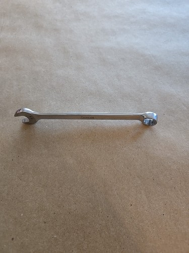 Llave combinada Snap On 3/8" 12PT SAE cromada corta EE. UU. OEX120 - Imagen 2 de 10