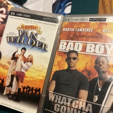 Two UMD Videos for PSP Bad Boys, Van Wilder. Like New. Will Smith Ryan Reynoldss
