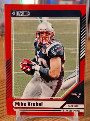 Mike Vrabel 2024 Panini Donruss Football Red #97 New England Patriots