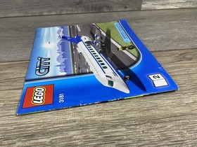 LEGO City 3181 Passenger Plane Instruction Manual Book 2 2010 Illustrated
