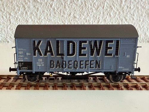Brawa 47924 Gedeckter Güterwagen Gms 30 'Kaledewei', DB, Ep.III H0, Neu, OVP | Condition: Neu