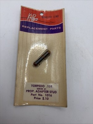 K&b Torpedo .15R Series 61 Prop Adapter Stud 1016 B130
