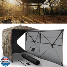 Rhino Valley Hunting Blind 270° See Through, 2-3 Person Pop Up Hunting Tent w