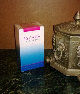 Escada Into The Blue EDP Women 75 ml 2.5 oz BNIB GENUINE DISCONTINUED ULTRA RARE