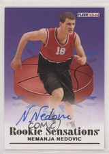 2013-14 Fleer Retro 1992-93 Rookie Sensations Nemanja Nedovic #RS-22 Auto s6i