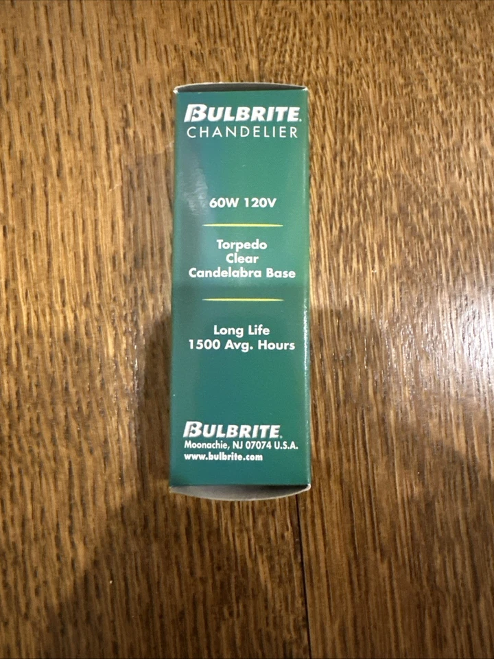 Chandelier 60W 120V Frosted Torpedo Standard Base - Image 2 of 4