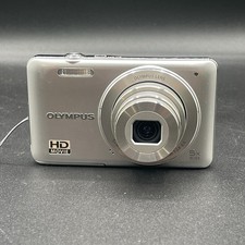 Olympus V Series VG-120 14.0MP Digital Camera: Silver - No Flash, No Charger