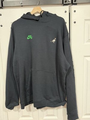 Nike SB X Staple Panda Pigeon Black Pullover Hoodie Mens Sz XXL 2XL Rare