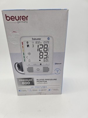 BEURER Series 800 Bluetooth Arm Blood Pressure Monitor Germany NEW in OPEN BOX