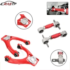 Front Upper Control Arms Rear Camber Adjustable Kit For Honda Civic 1996-2000 EK